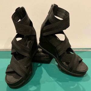 Sorel Joanie II Women's Strappy Wedge Sandals Size 8